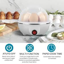 ModCasa Home™Electric Egg Cooker 7 Eggs Steamer
