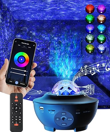 ModCasa Home™ Galaxy Ocean Light Projector – بروجكتر ضوء المجرة والمحيط