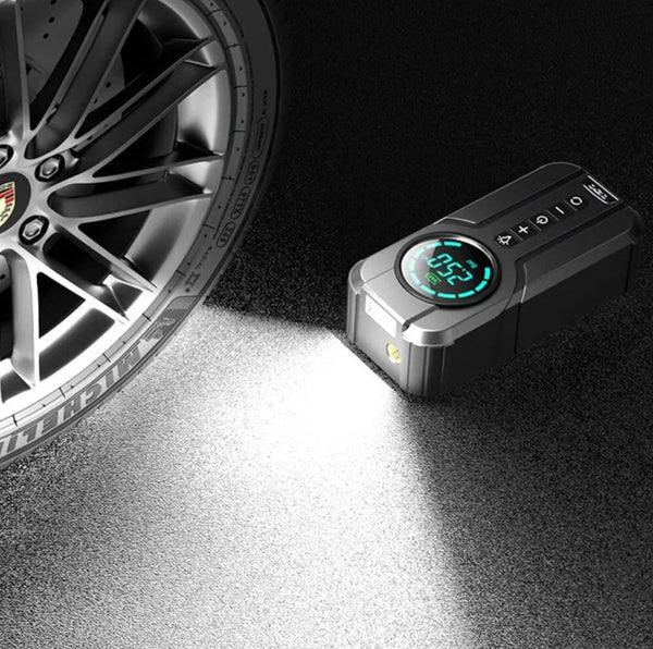 ModCasa Home™Jump Starter With Air Pump ™ جهاز تشغيل البطارية مع منفاخ هواء